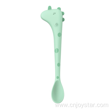 Smart Kids Feeding Training Spoon with Temperature Display